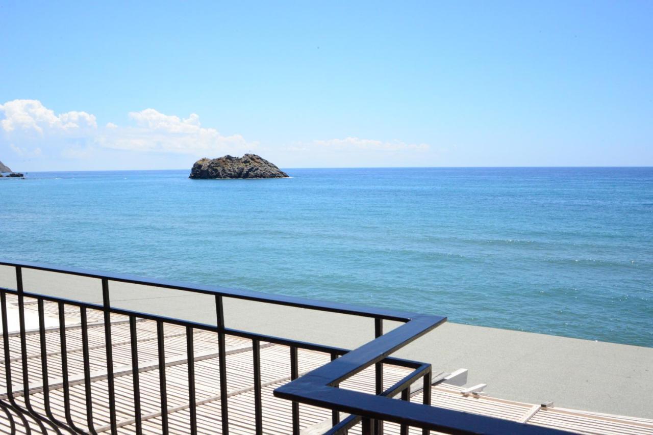 Sappho Hotel Skála Eresoú Exterior foto